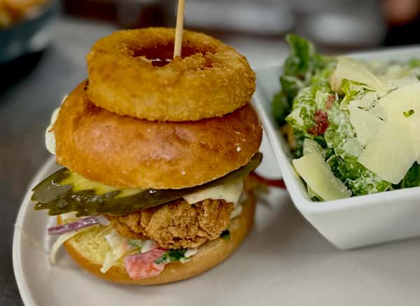 Honey Hot Crispy Chicken Sandwich
