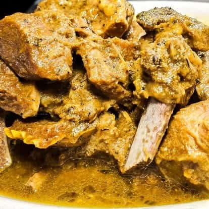 meat with sauce