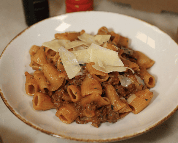 Rigatoni Bolognese