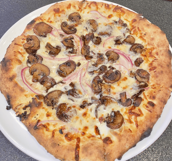 Shroomin' Pizza