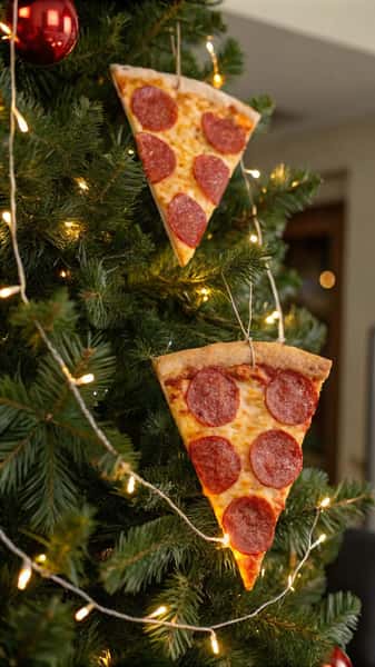 christmas pizza