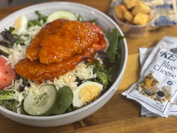 Sweet and Sassy Chicken Tender Salad
