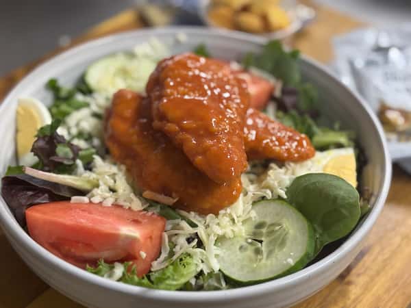 Buffalo Chicken Tender Salad