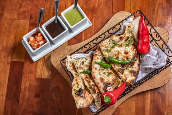 Green Chili Naan