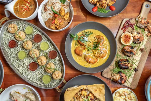 table of food
