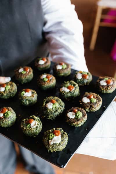 tray of appetizers
