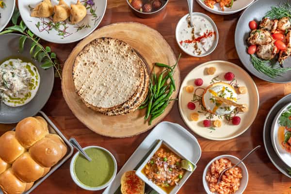 table of food