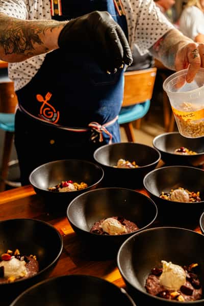 Chef Prasad, Chef Aarthi Sampath & Chef Tyler Anderson