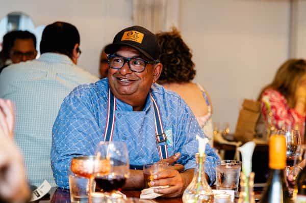 Chef Prasad, Chef Aarthi Sampath & Chef Tyler Anderson