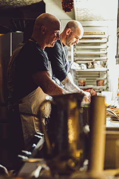 Chef Prasad & Chef Brian Lewis
