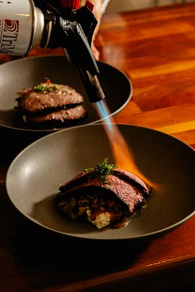 Chef Prasad, Chef Aarthi Sampath & Chef Tyler Anderson