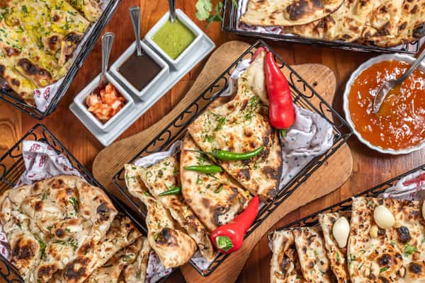 table of food