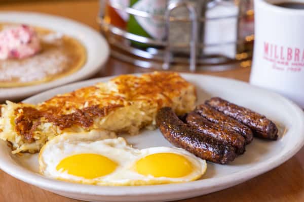 Chicken Apple Sausage & Eggs