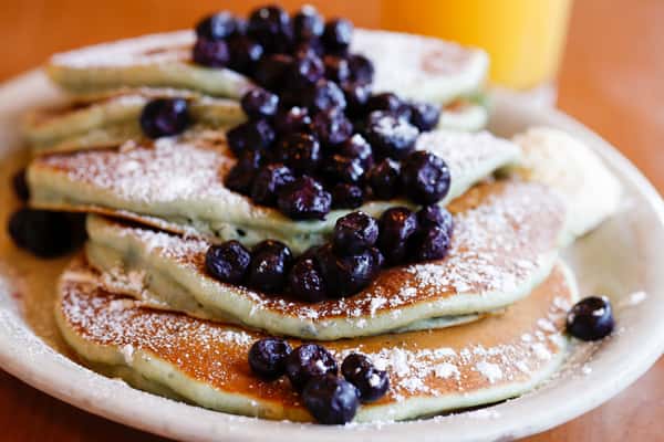 blueberry pancake