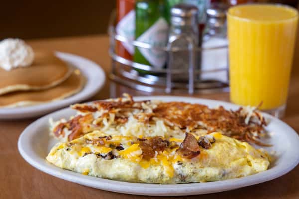 Bacon & Cheese Omelet