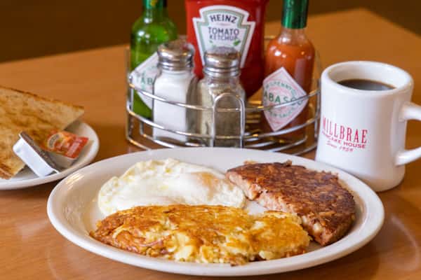 Corned Beef Hash & Eggs