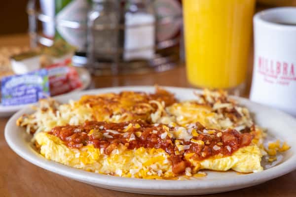 Spanish & Cheese Omelet