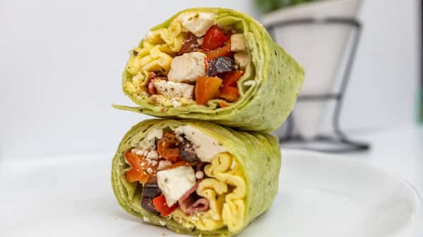 Greek Breakfast Wrap
