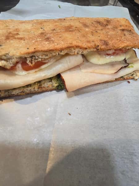 Pesto Turkey Melt