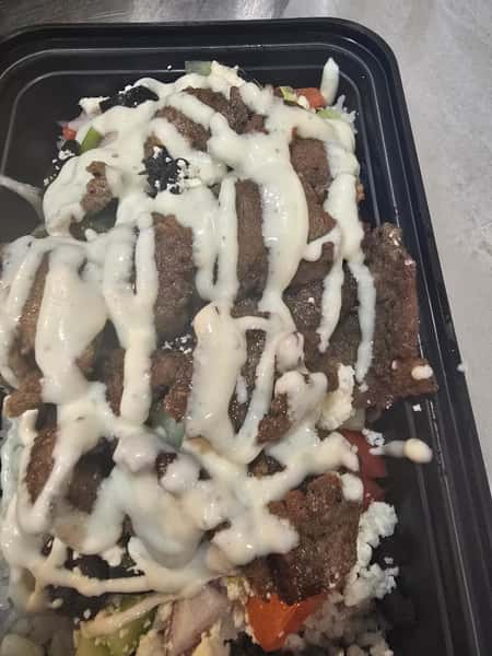 Tzatziki Lamb bowl