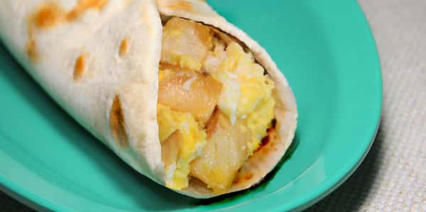 Potato Egg Taco Breakfast Menu Pericos Mexican Cuisine 