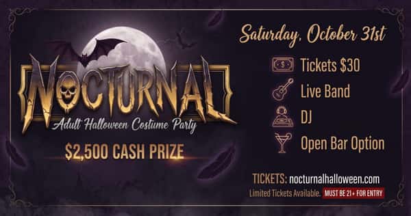 Nocturnal Halloween poster