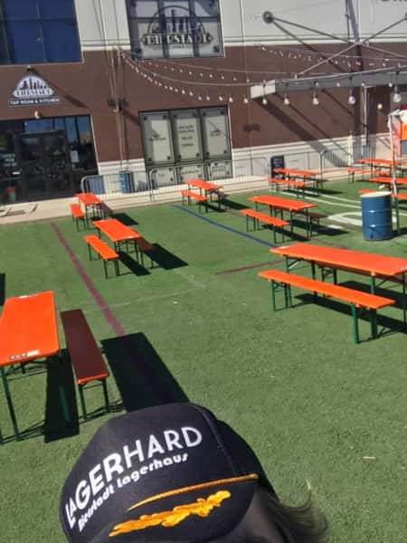 Outdoor seating