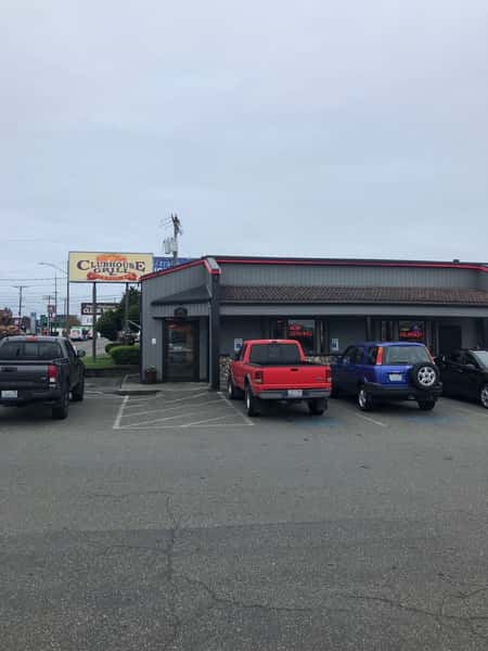 parking lot of the restaurant