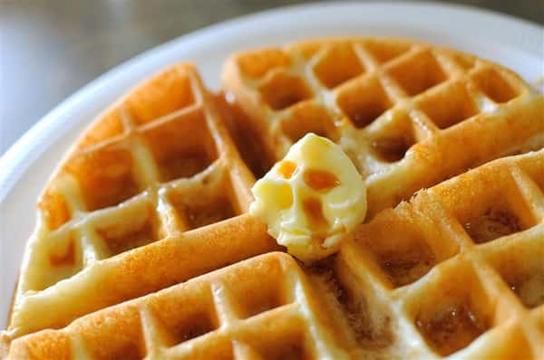waffle close up
