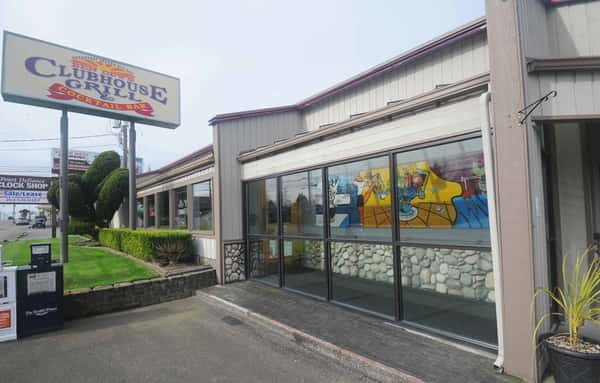 parking lot of the restaurant