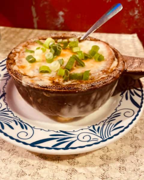 Spiked French Onion Soup