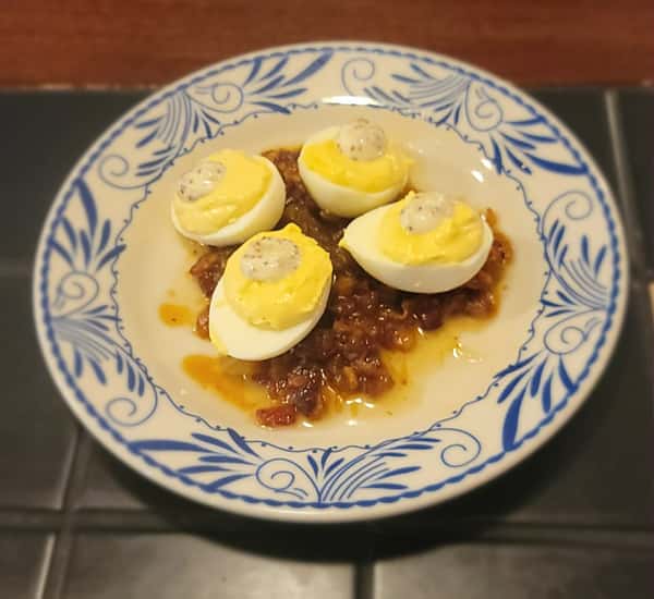 Devil's Cut Hard Eggs
