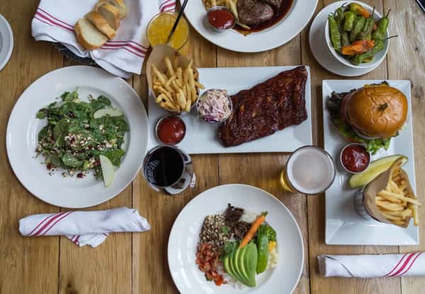 hero shot of food