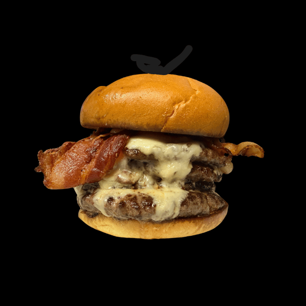 TRIPLE RAM SMASH BURGER