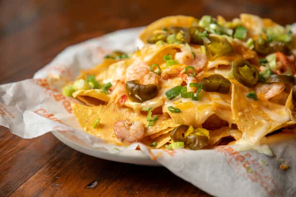 nachos with shrimp