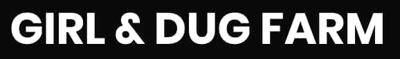 girl and dug farm logo