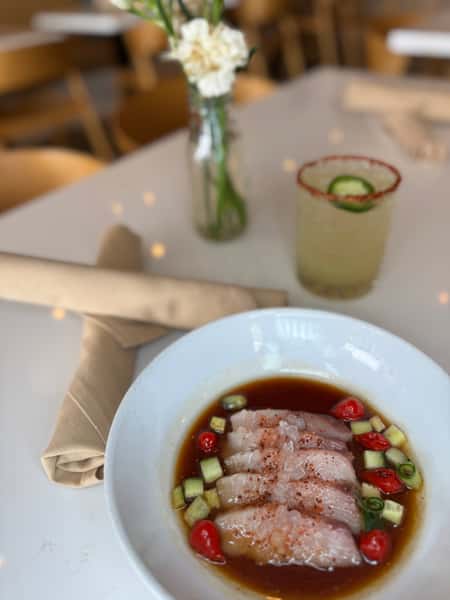 Hamachi Crudo