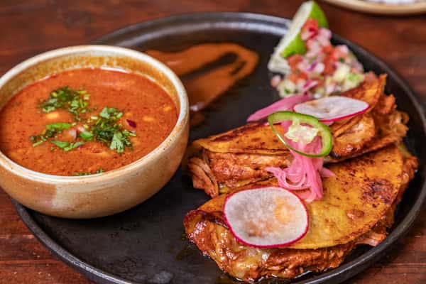 Cochinita Pibil Quesadilla (Tacos)