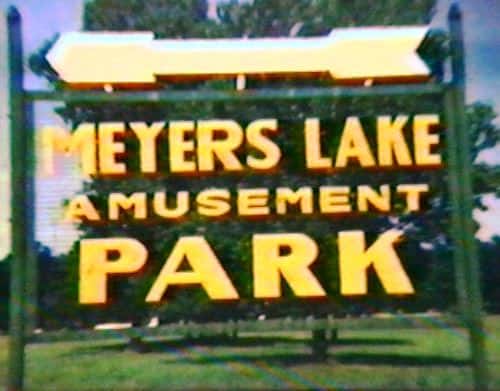 Meyers Lake Aumusment Park Sign