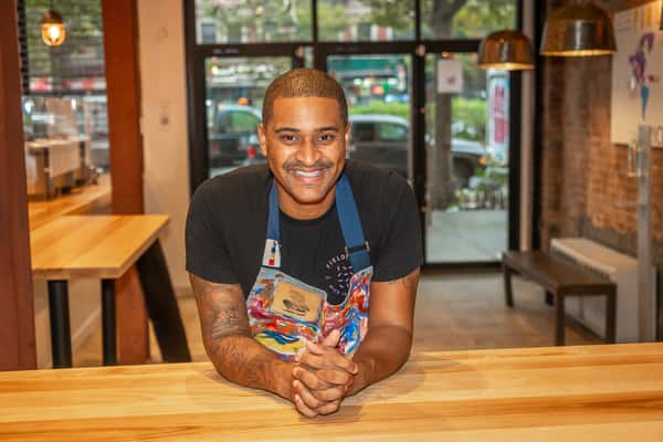 Chef JJ at Fieldtrip restaurant