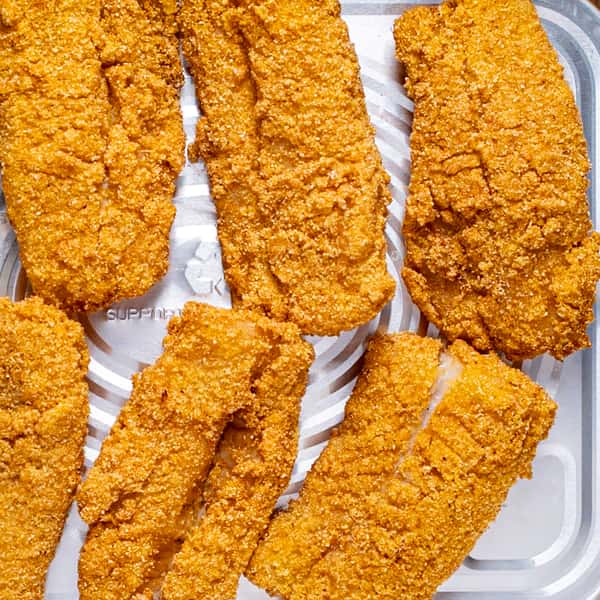 Pan of Crispy Fish