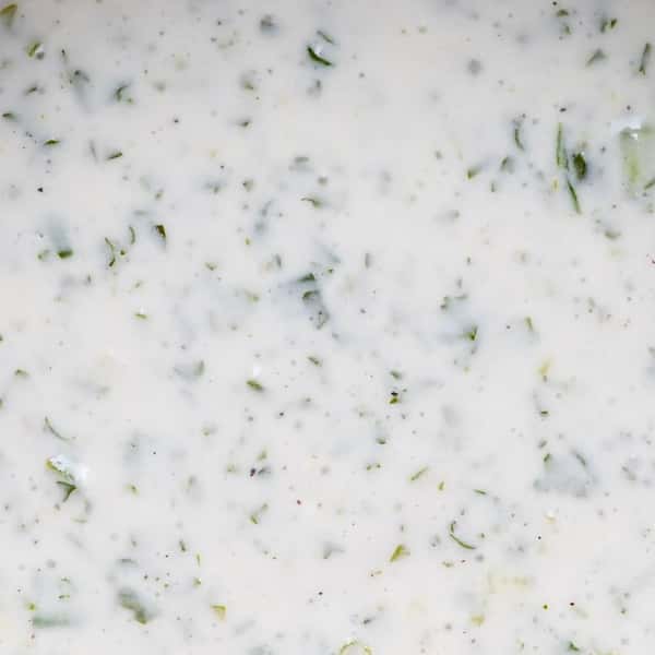 Quart of Cucumber Coconut Yogurt