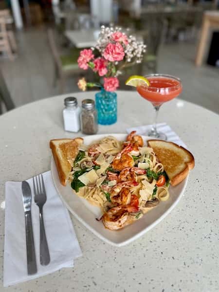 Blackened Shrimp Alfredo