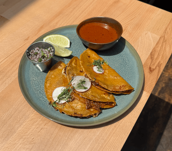 Short Rib Quesabirria Tacos
