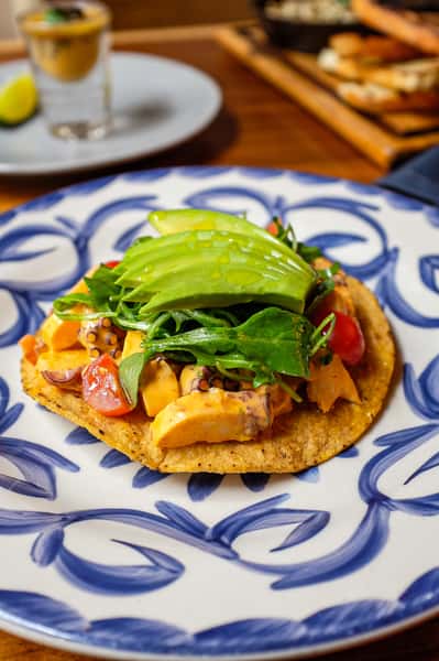 Tostada De Pulpo Enamorado