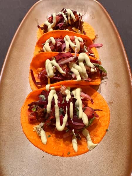 Hot Honey Fried Chicken Tacos
