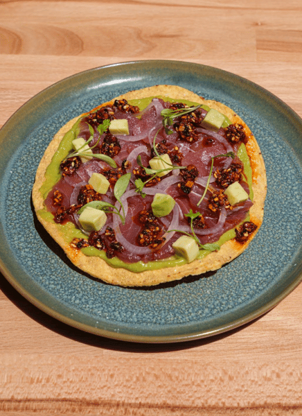 Ahi Tuna Tostada
