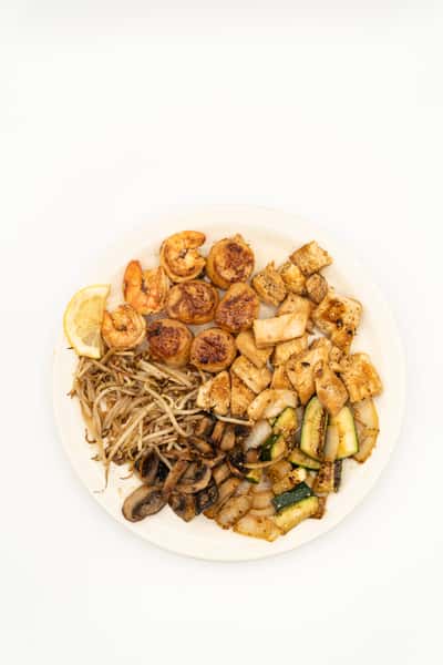 Grilled Chicken & Scallops