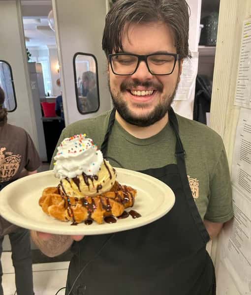 Waffle Sundae