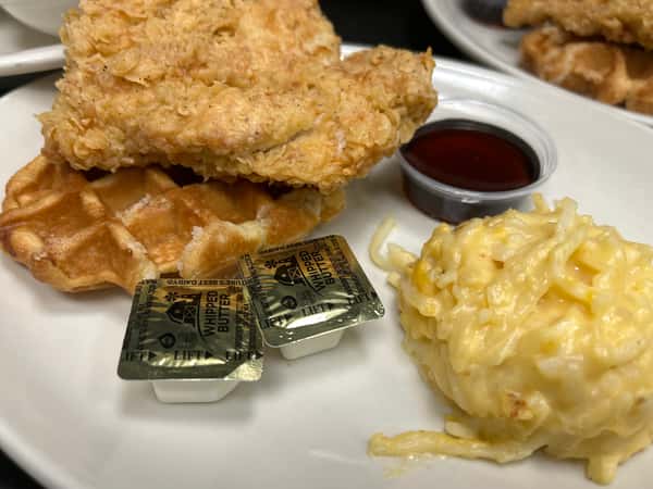 Chicken and waffles